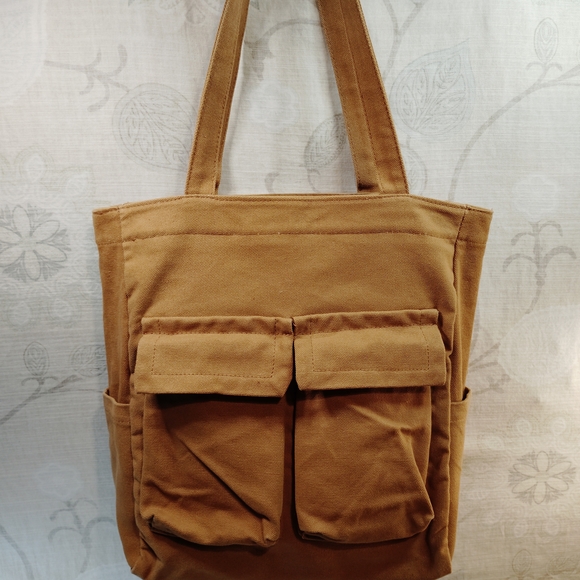 Elegant Brown Tote Bag - Picture 4 of 4